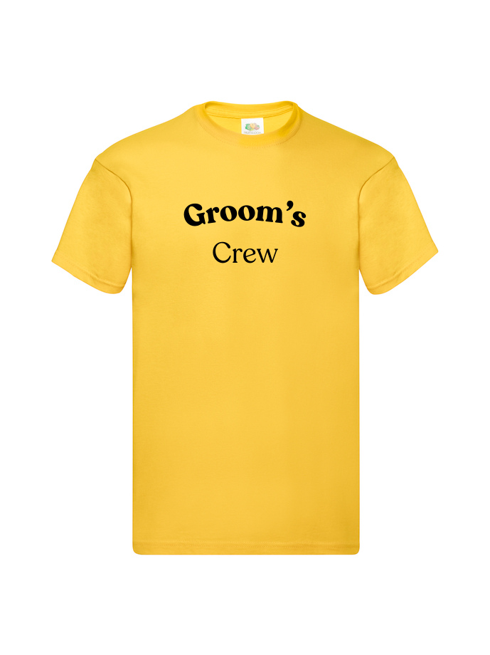 T-Shirt - Groom's Crew